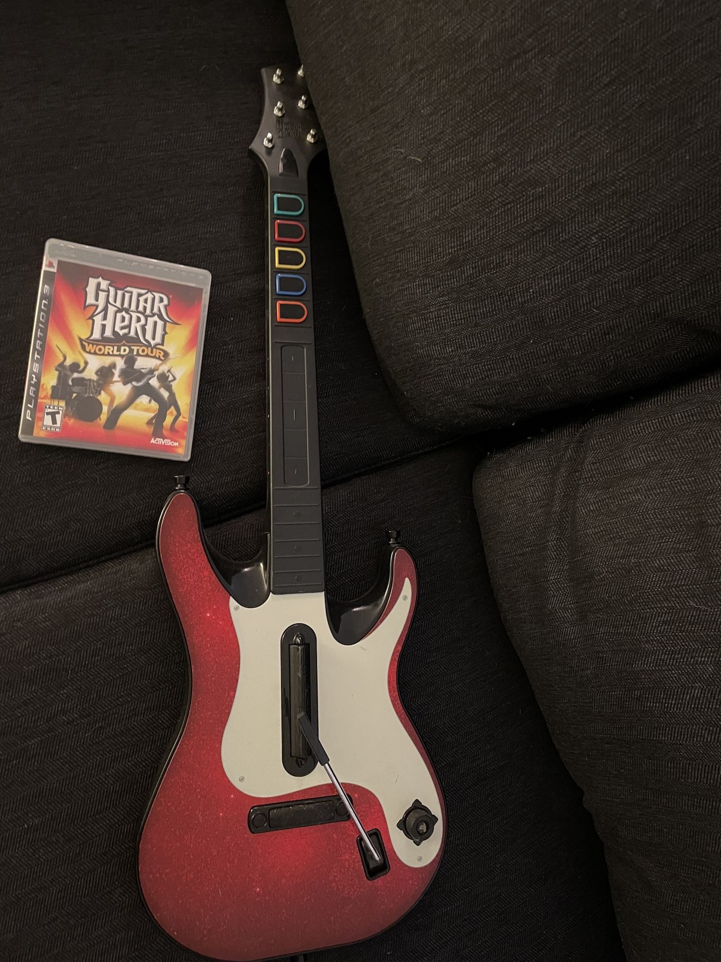 Guitar Hero World Tour Video Game Bundle for Playstation 3 (PS3)