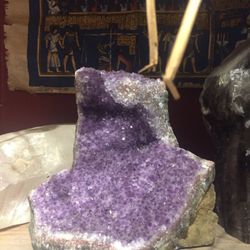 Amethyst crystals