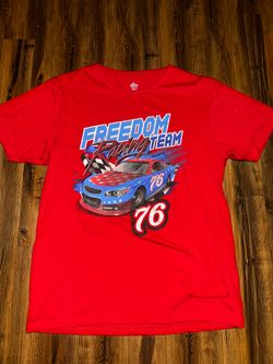 Red Freedom NASCAR T Shirt 