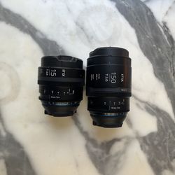 IRIX 150mm T3.0 Macro 1:1 PL + IRIX Cine 15mm T2.6 PL