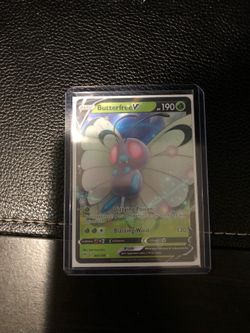 Butterfree V Pokémon near mint