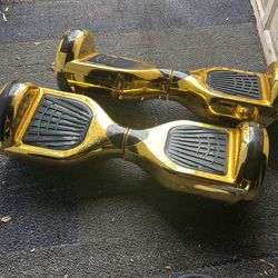 Gold Hoverboard