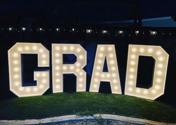 GRAD Marquee Letter