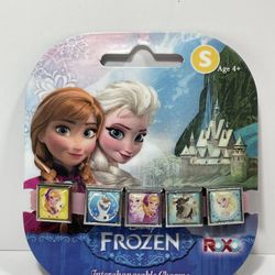 Disney Parks Frozen Bracelet Princess Elsa Anna Olof Interchangeable Charms NWT