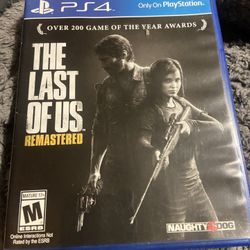 The Last Of Us Remastered Ps4