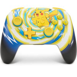PowerA Enhanced Wireless Controller for Nintendo Switch - Pokémon: Pikachu Vortex, Game Controller, Rechargeable

