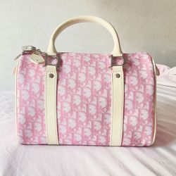 Vintage Dior Monogram Boston Bag
