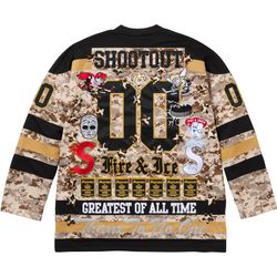 Supreme Digital Camo Fire & Ice Hockey Jersey