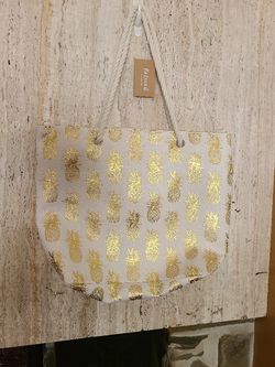 New pineapple Beach bag