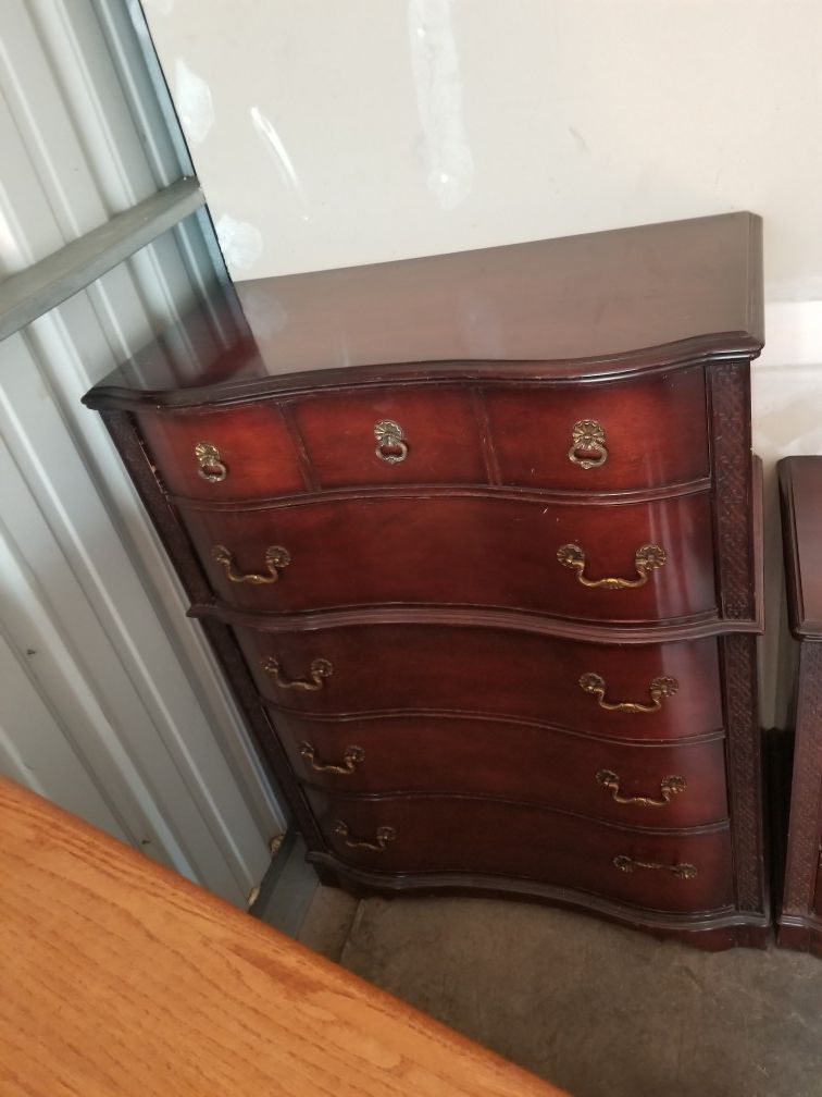 Vintage Huntley Furniture Highboy Dresser