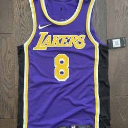Men's Los Angeles Lakers Kobe Bryant Nike Purple #8 Authentic Jersey -  Statement Edition