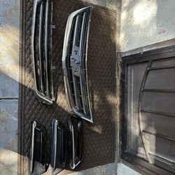 2014–2020 Chevrolet Impala Front Upper, Lower & Side Grille Set