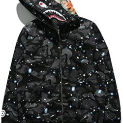 Camouflage shark jacket