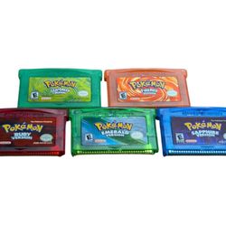 Pokémon Games GBA ($15 Each)