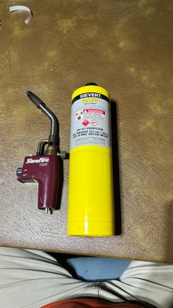 Full Mapp gas and Surefire torch