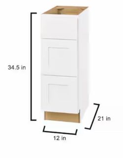 12” BATHROOM VANITY CABINET OR RV CABINET NEW IN BOX