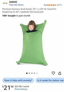 Sensory movement sack