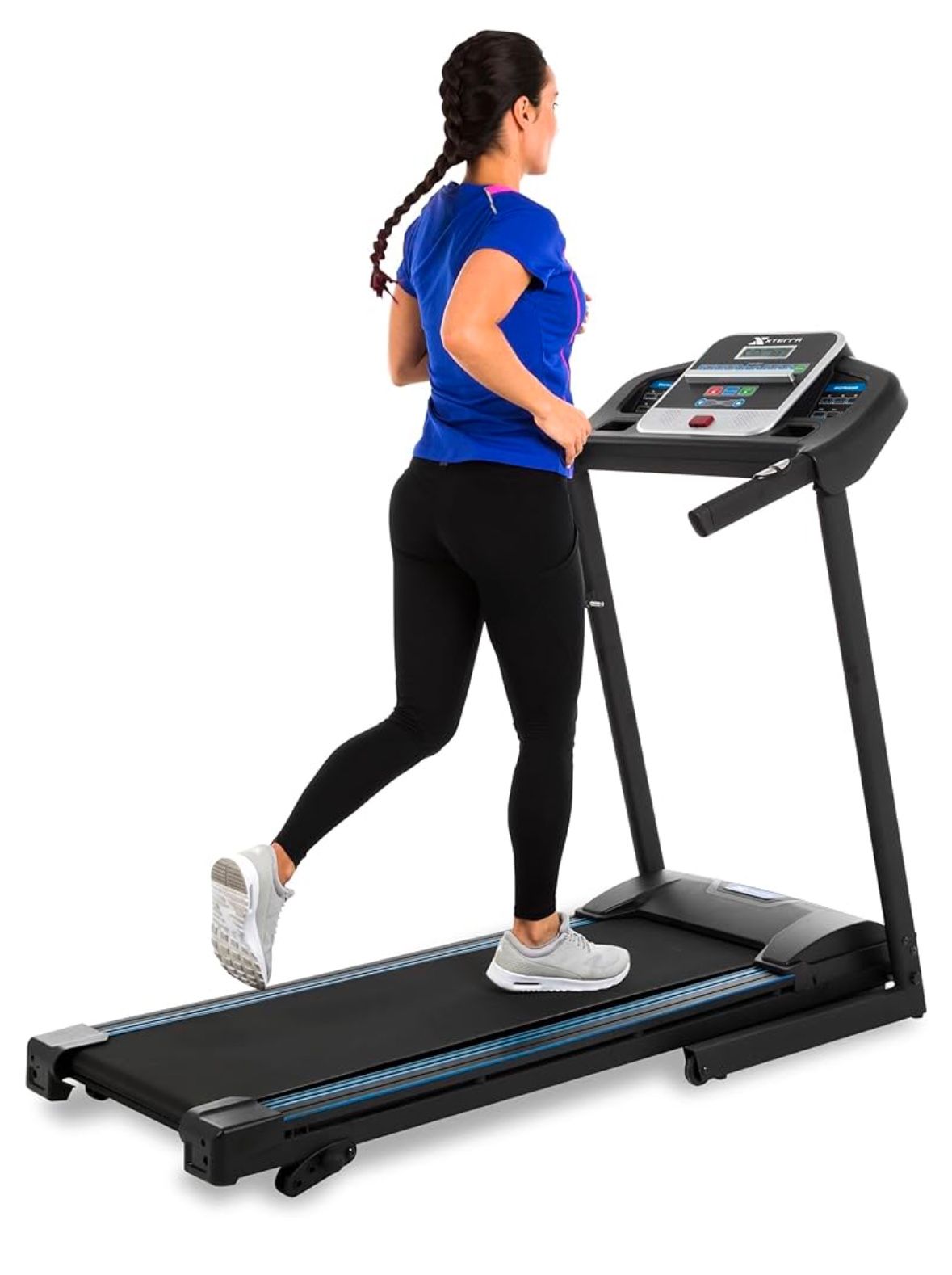 XTERRA Fitness Premium Folding Smart Treadmill, Compact Design, 250+ LB Weight Capacity, Powerful Motor