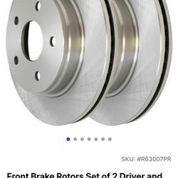 Brake Rotors New # R63027