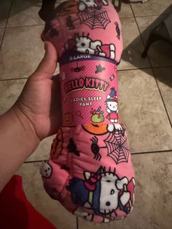 Hello Kitty Halloween Ladies Sleep Pant XL