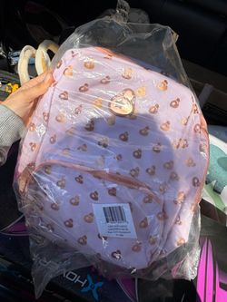 Animal crossing backpack brand new with merch.