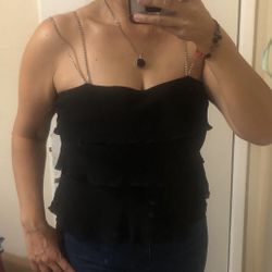 Cute Black Top /Blusa Negra