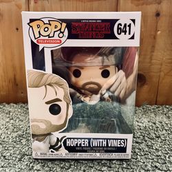 Hopper with vines stranger things 641