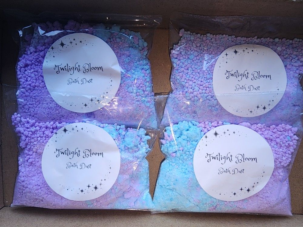 Twilight Bloom Bath Dust - Moonlit Floral Soak