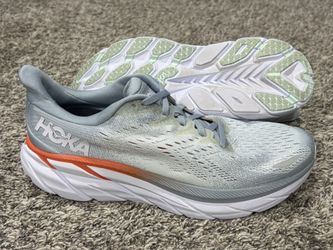 Women’s HOKA ‘Clifton 8’ Gray Sneakers Size US 9.5 - B