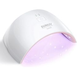 28W UV LED Nail Lamp– UV Light Nails Gel Nail Dryer With Autor Sensor and 2 Timers Professional UV Lamp Gel Nails for Salon and Home Sessions LED Nail