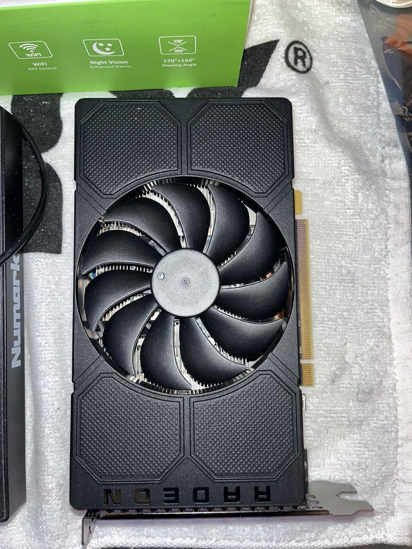 Black AMD Radeon RX 5500