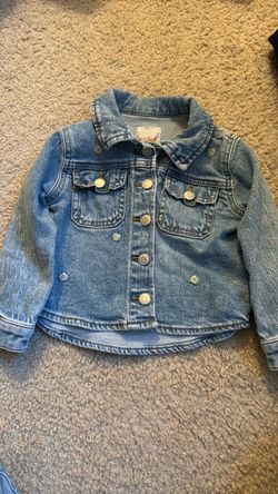 Toddler Jean jacket 2t cat and jack