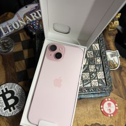 Iphone 15 128GB Rose Unlocked Any Carrier 