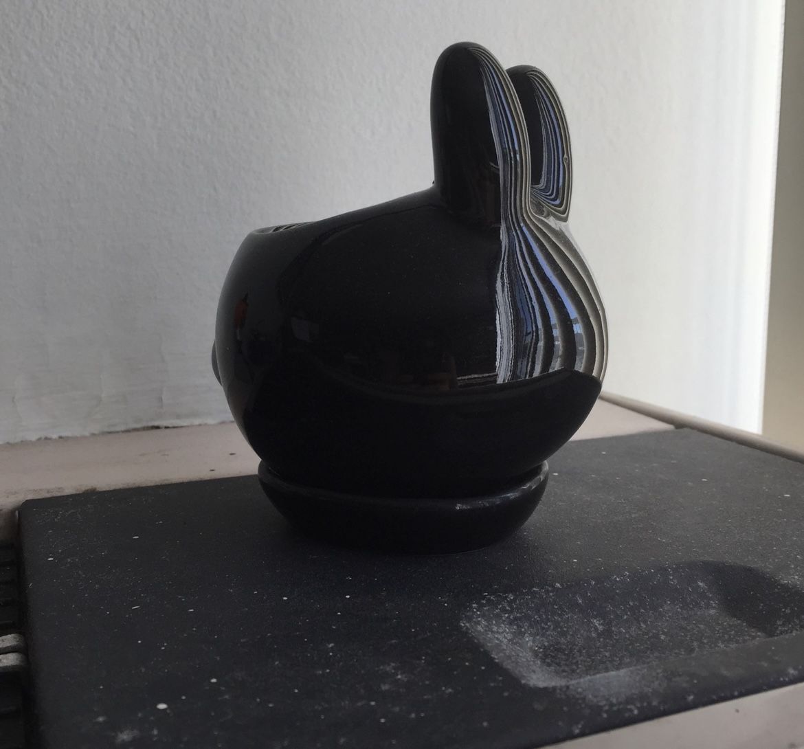 Bunny Rabbit Ceramic Planter