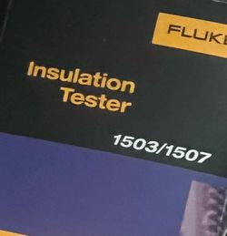 Fluke 1503/1507 Insulation Tester Manual