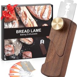 Magnetic Wooden Bread Lame Dough Scoring Tool