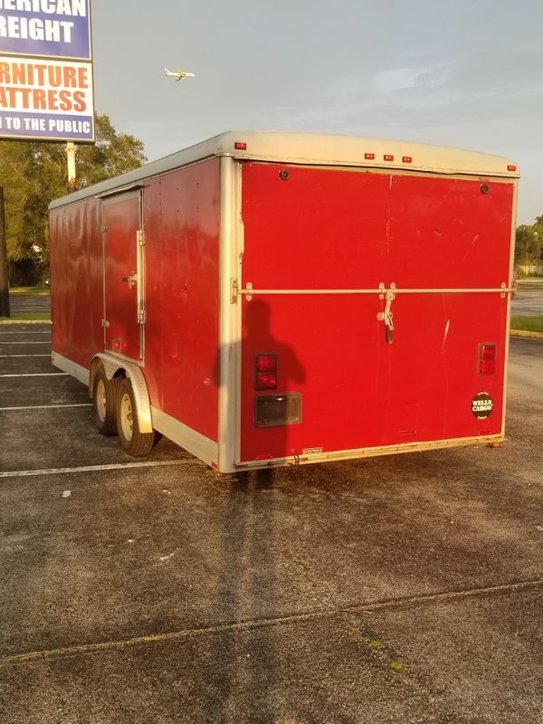 2001 Wells Cargo Enclosed Trailer for Sale in Kenosha, WI OfferUp