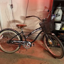 Adult Beach Cruiser 26 Inch Single Speed 