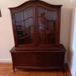 Real Wood China Cabinet 