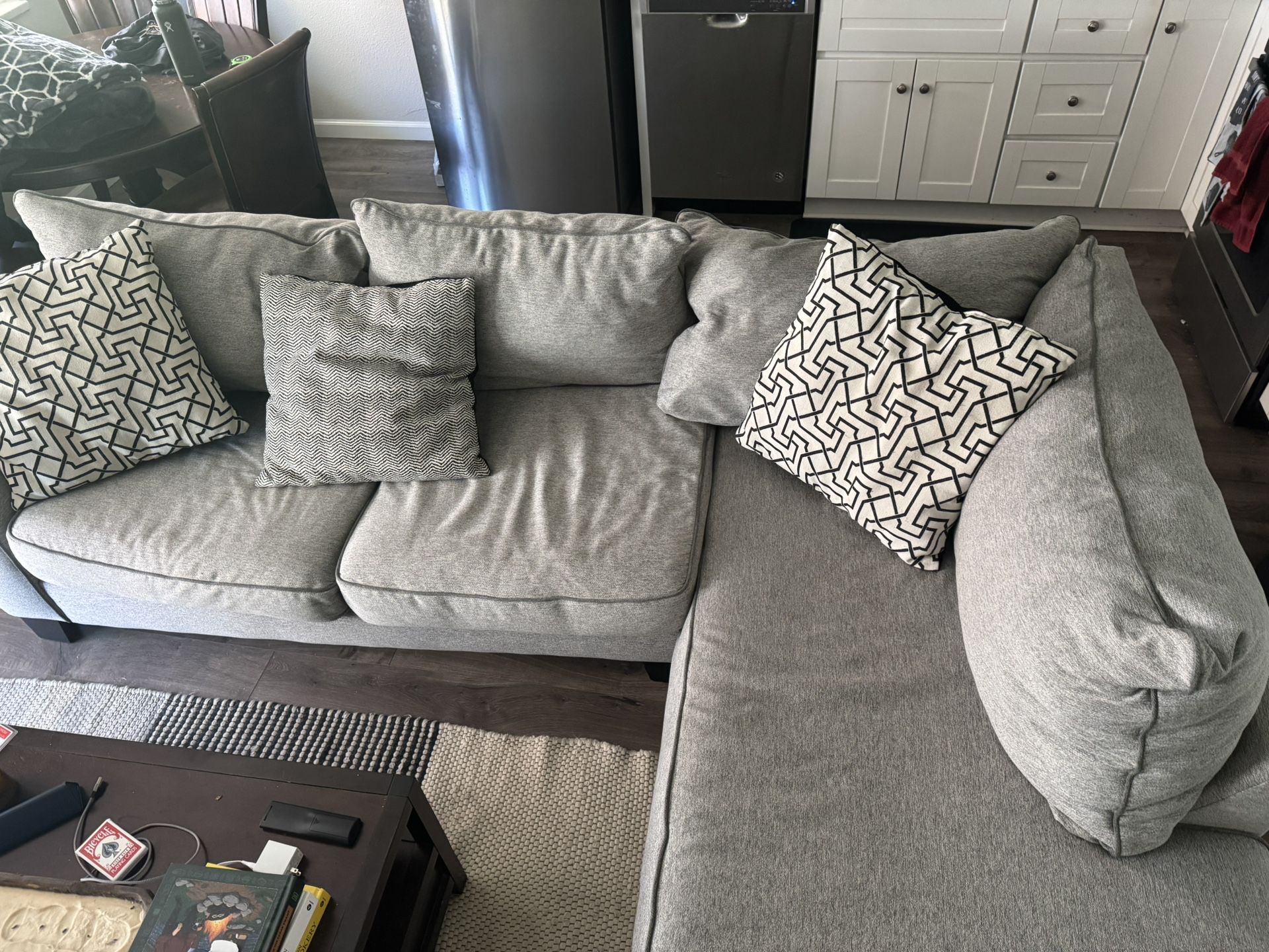 Grey Sectional Couch
