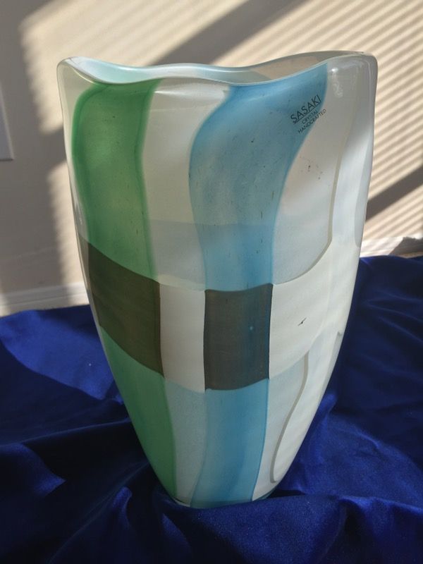 Sasaki Crystal Vase