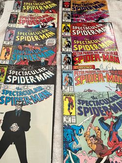13  SPECTACULAR SPIDER-MAN MINT NEWSSTAND COMICS