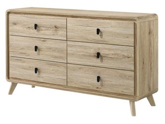 Dawson Light Brown Dresser