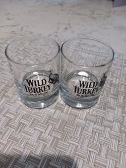 Wild Turkey Bourbon Shot Glasses 