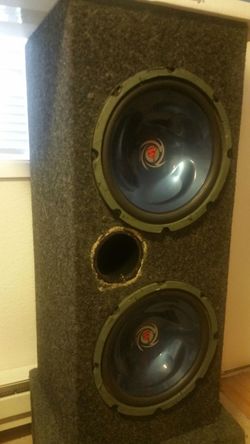 Subwoofer 2 10" Kenwood