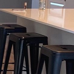 4 Black Barstools