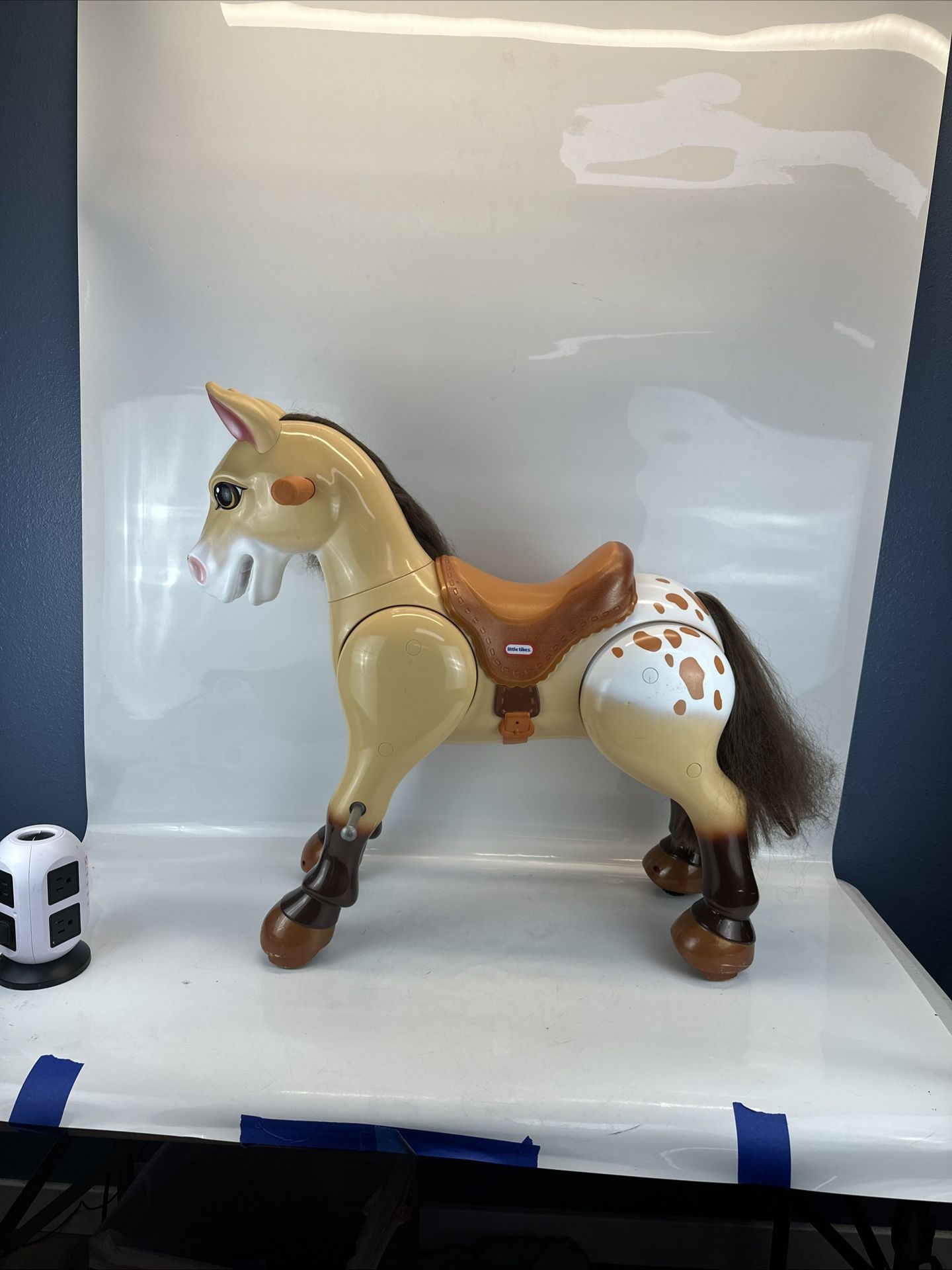 Little Tikes Giddy Up 'N' Go Pony Bronco Ride On Horse Toy Kids 31" Toddler Pet