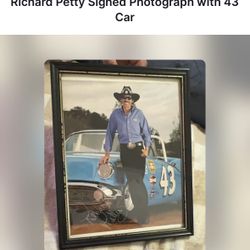 Richard Petty Signed Photo