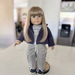 Pleasant Company American Girl Of Today Doll #3 Blonde Hair Blue Eyes Pre Matel  Beautiful vintage doll stamped Pleasant Company. I am * not * a doll 