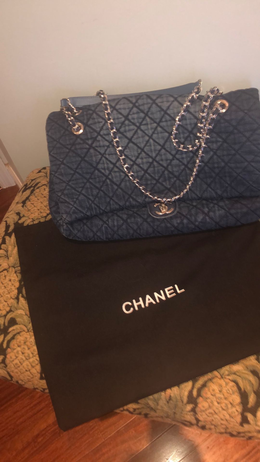 Chanel Quilted Jean Bag https://offerup.com/redirect/?o=TGFyZ2UuTmV3
